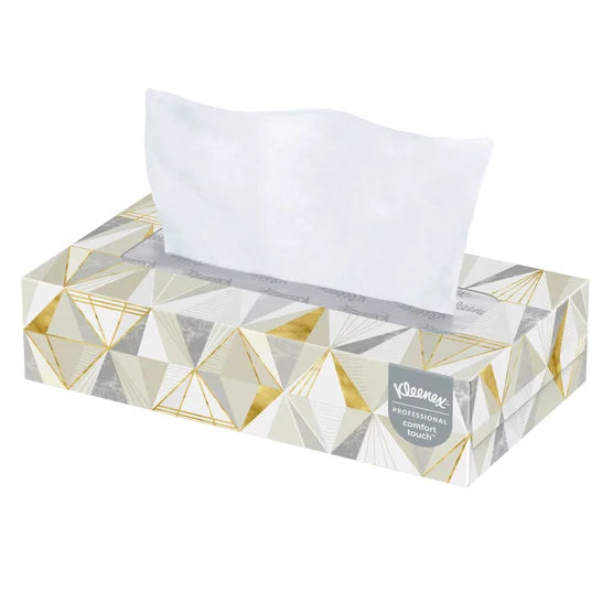 Kleenex Facial Tissues 2-ply, White, 48-count