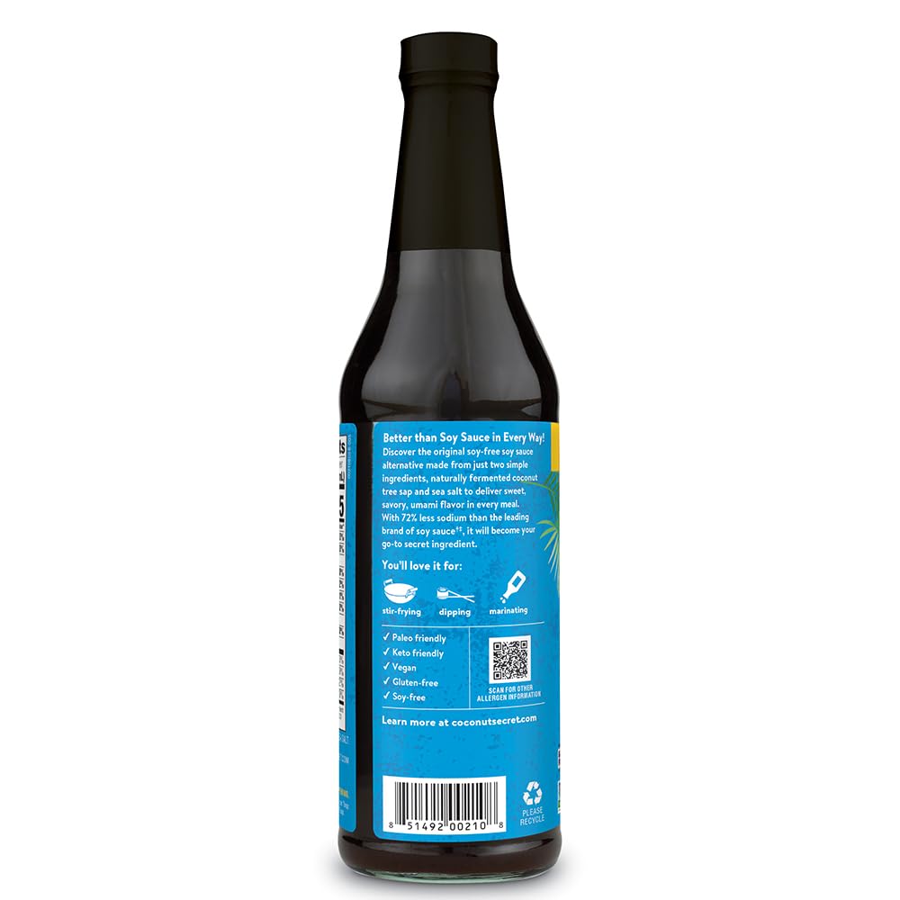 Coconut Secret The Original Amino Soy-Free Seasoning, 16.9 Ounce
