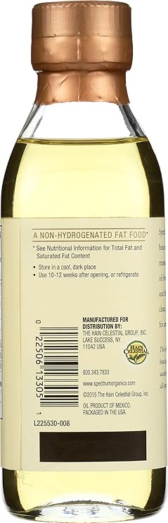 Spectrum Culinary Refined Avocado Oil, 8 oz