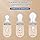 2 Pack Silicone Baby Fruit Feeder with Mini Freezer Tray, Breastmilk Popsicle Molds for Baby Teething Relief, Fresh Food Feeder for Safe Infant Self Feeding, Extra Food Pouches