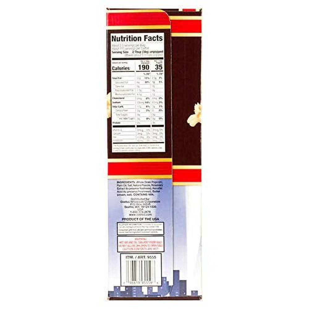 kirkland signature microwave popcorn, 3.3 oz, 44 count thank you for using our service