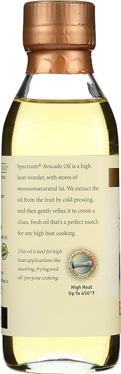 Spectrum Culinary Refined Avocado Oil, 8 oz